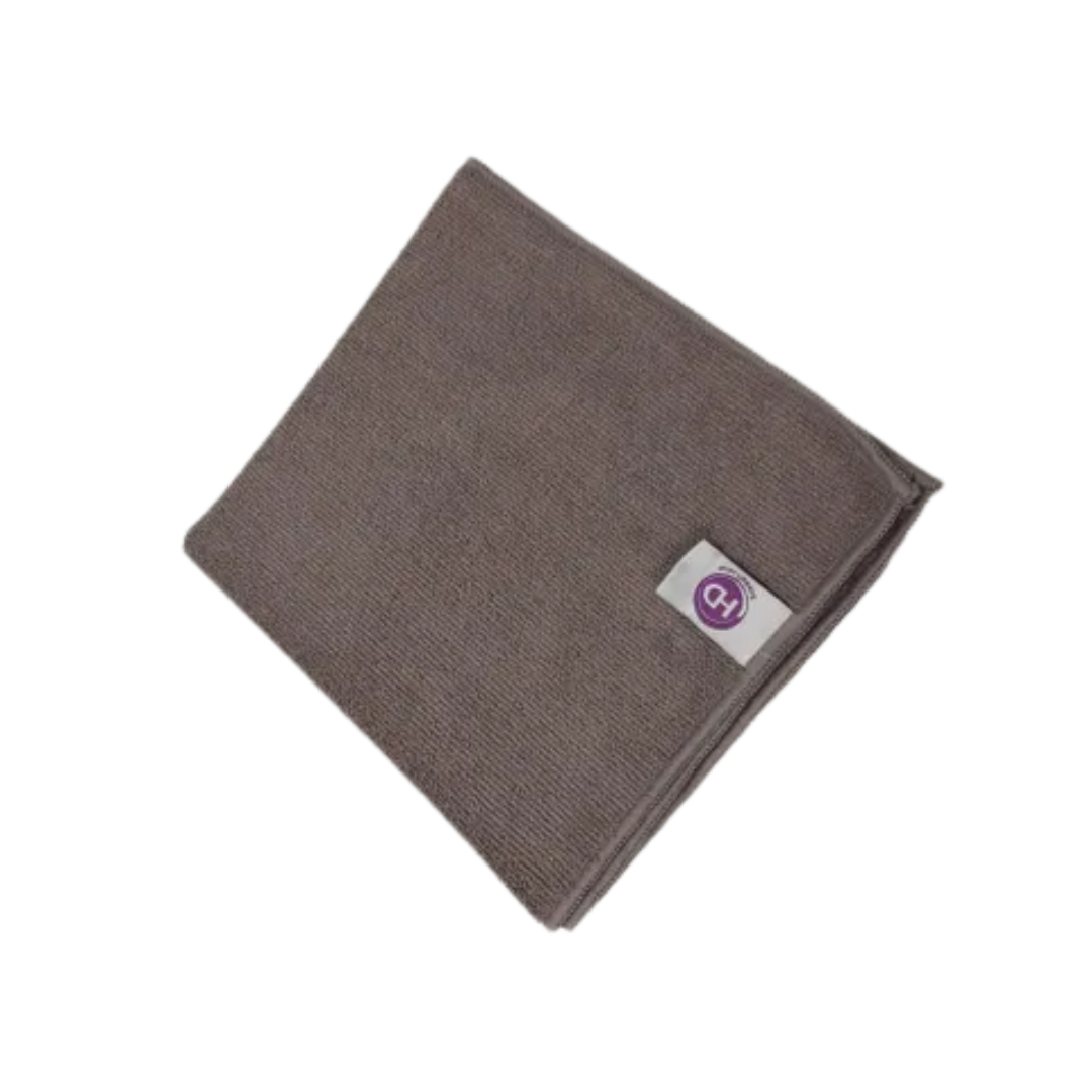 HyGenie Microfibre Cloths Grey 40x40cm 280gsm. Pack 10